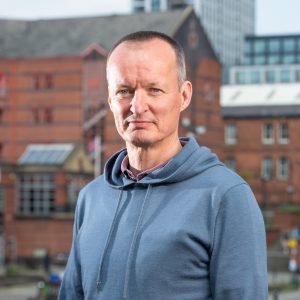 A member of the Y Club team pictured at Castlefield Bowl, Manchester on Tuesday 6 June 2023.