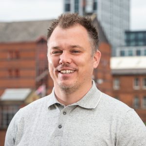 A member of the Y Club team pictured at Castlefield Bowl, Manchester on Tuesday 6 June 2023.