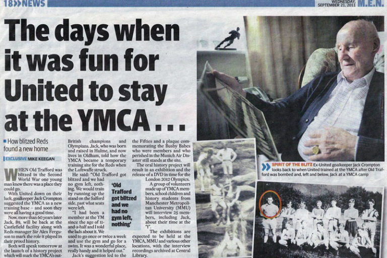 YMCA Manchester to YMCA Manchester. We are one of the oldest